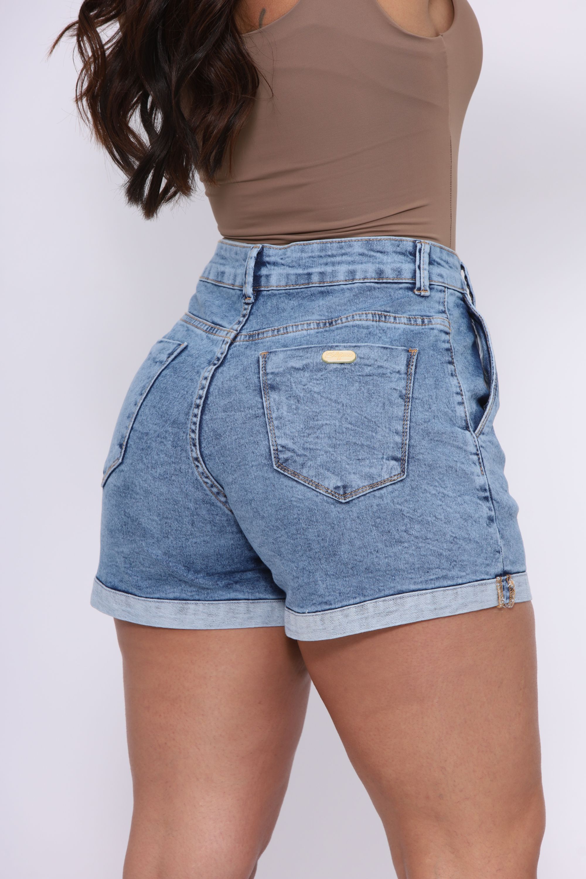 Curto Feminino Shorts Jeans Feminino Marcas Famosas Short Jeans